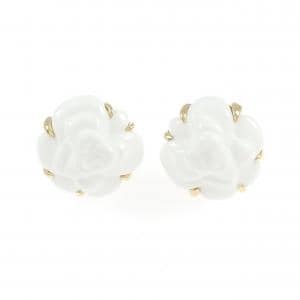 シャネル カメリア スモール ピアス