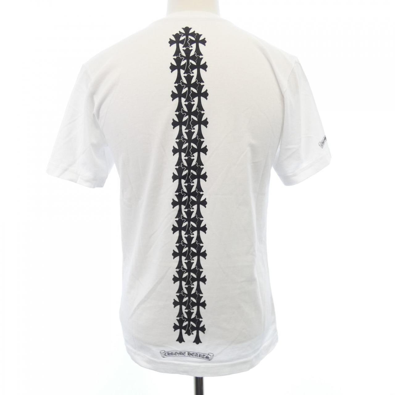 CHROME HEARTS Cemetery Cross T-shirt 2212-304-0531