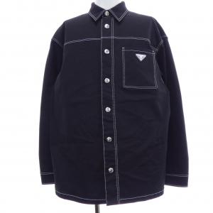 プラダ PRADA トライアングルロゴ SC696 S232 108I シャツ