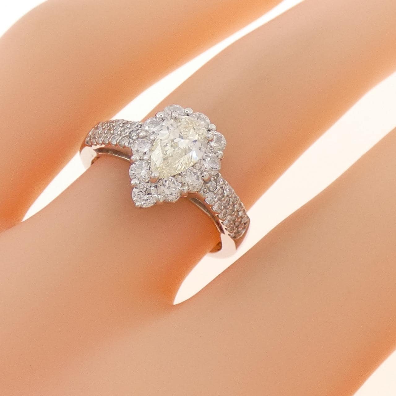 PT900 ダイヤモンド リング 0.500CT