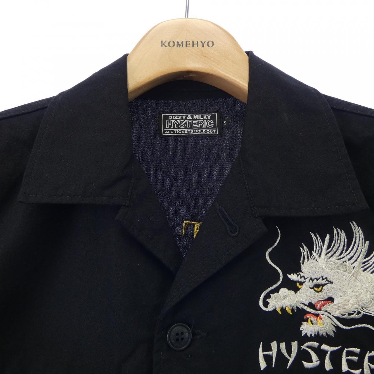 ヒステリックグラマー HYSTERIC GLAMOUR 02251AH04 S／Sシャツ