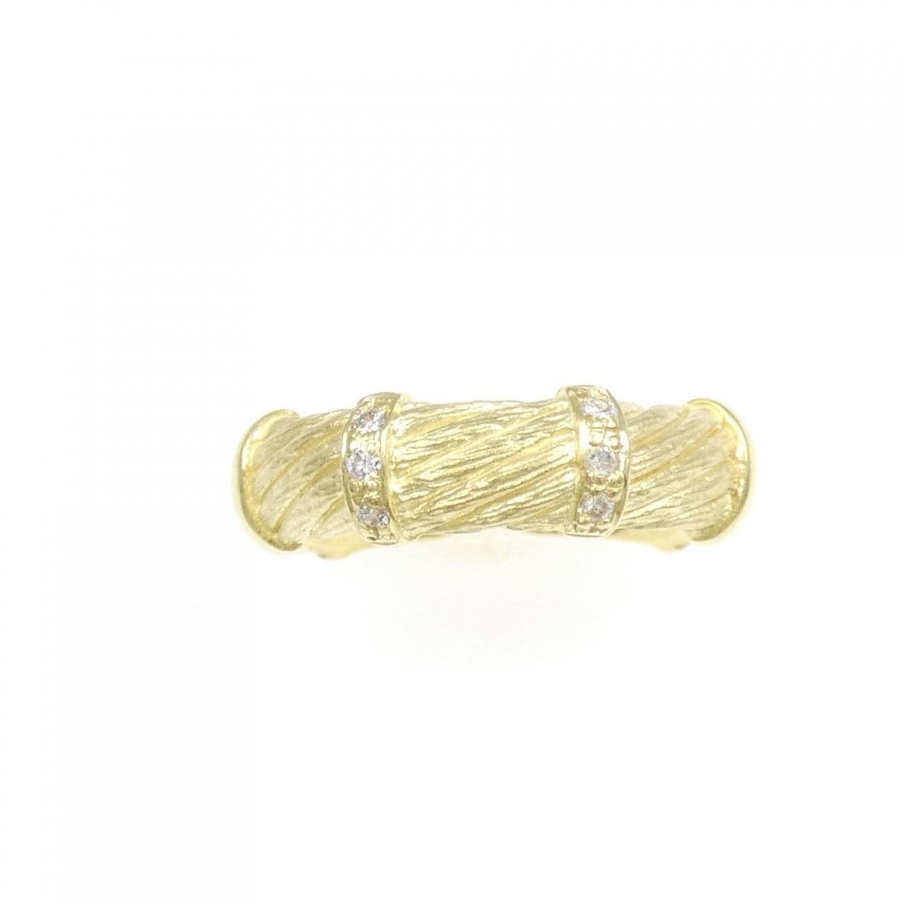 K18YG ダイヤモンド リング 0.06CT