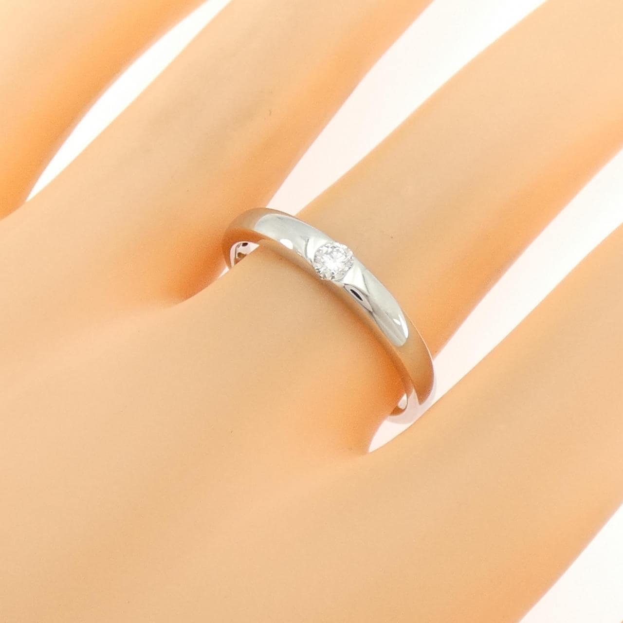 ジーエスティービー ダイヤモンド リング 0.10CT