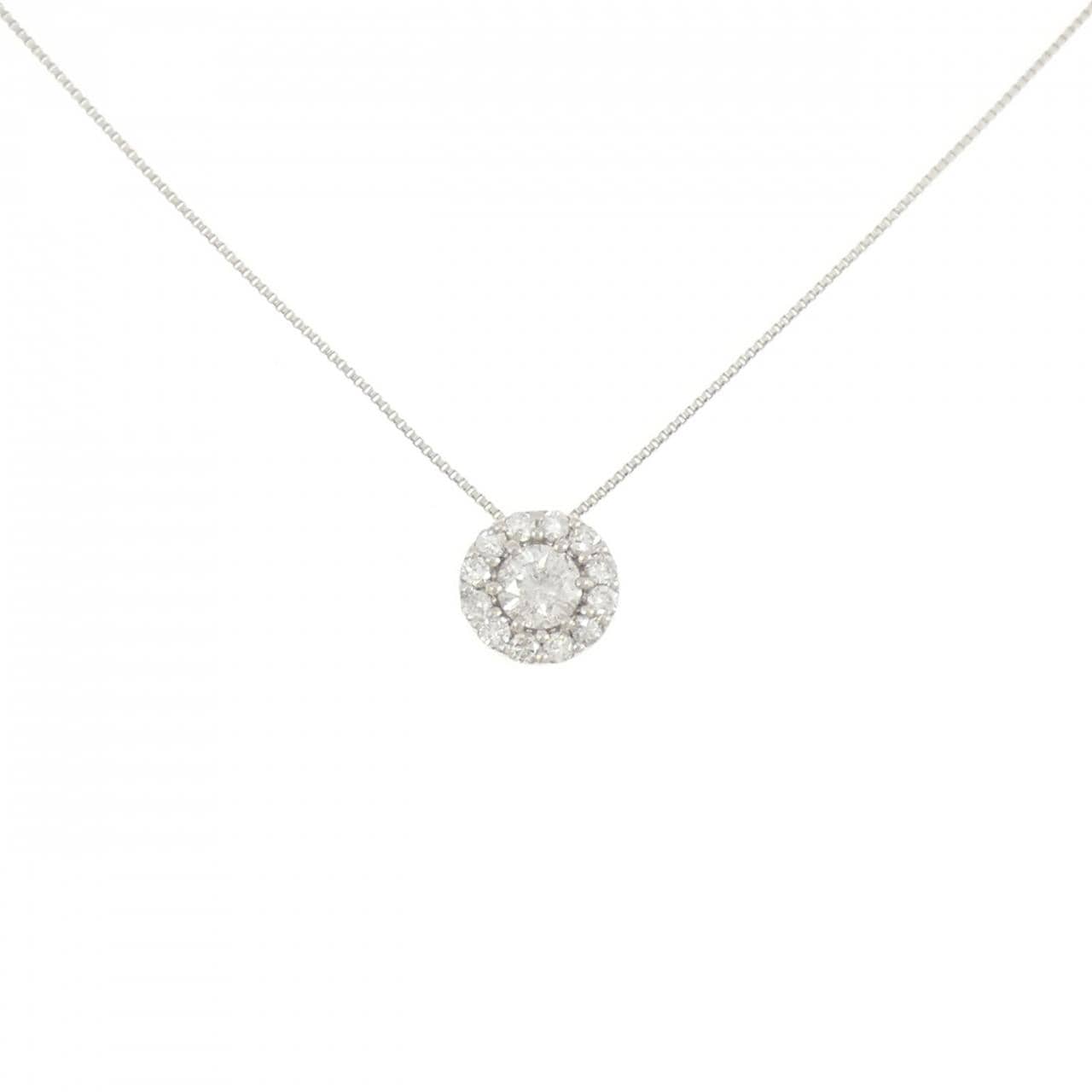 PT900/PT850 ダイヤモンド ネックレス 0.50CT