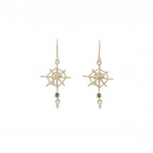 K18YG ダイヤモンド ピアス 0.08CT