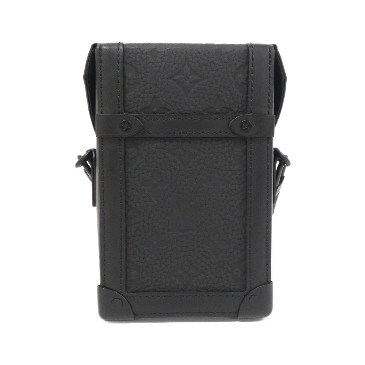 LOUIS VUITTON Taurillon Monogram竖版Trunk 可穿戴钱包 M82070 单肩包