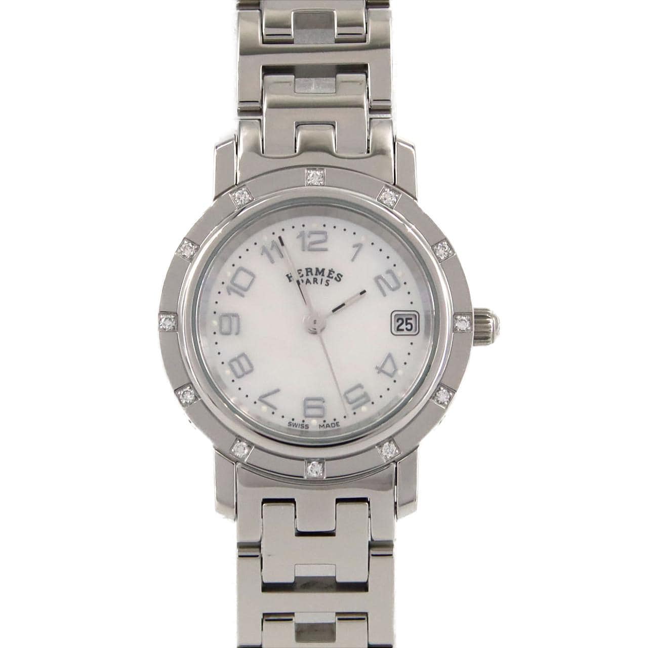 HERMES Clipper Nacle/12P CL4.230 SS石英