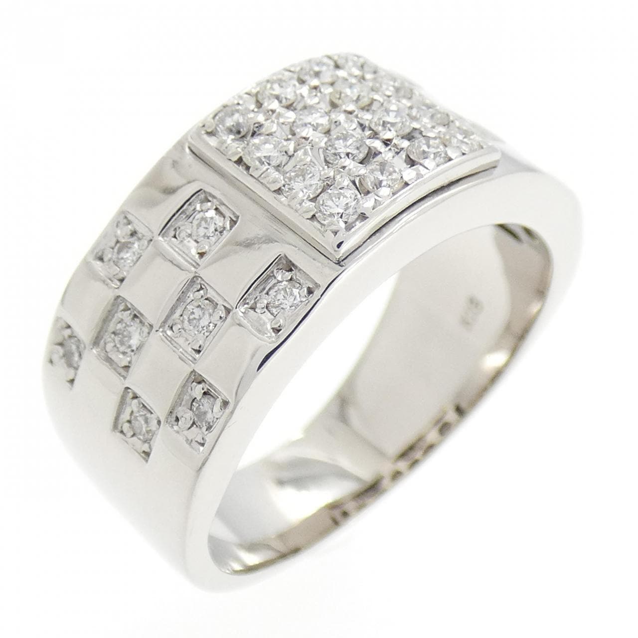 K18WG ダイヤモンド リング 0.43CT