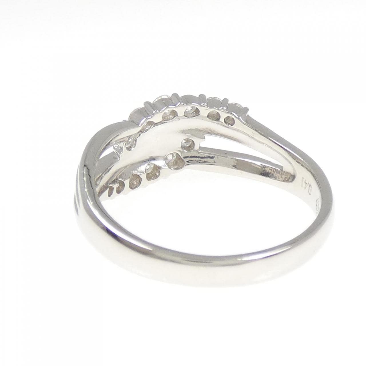 PT1000 ダイヤモンド リング 0.41CT