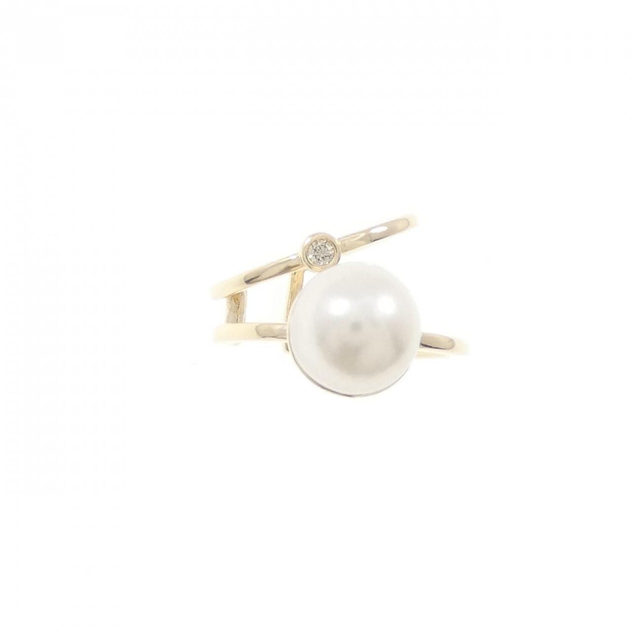 K10YG アコヤパール イヤーカフ 片耳