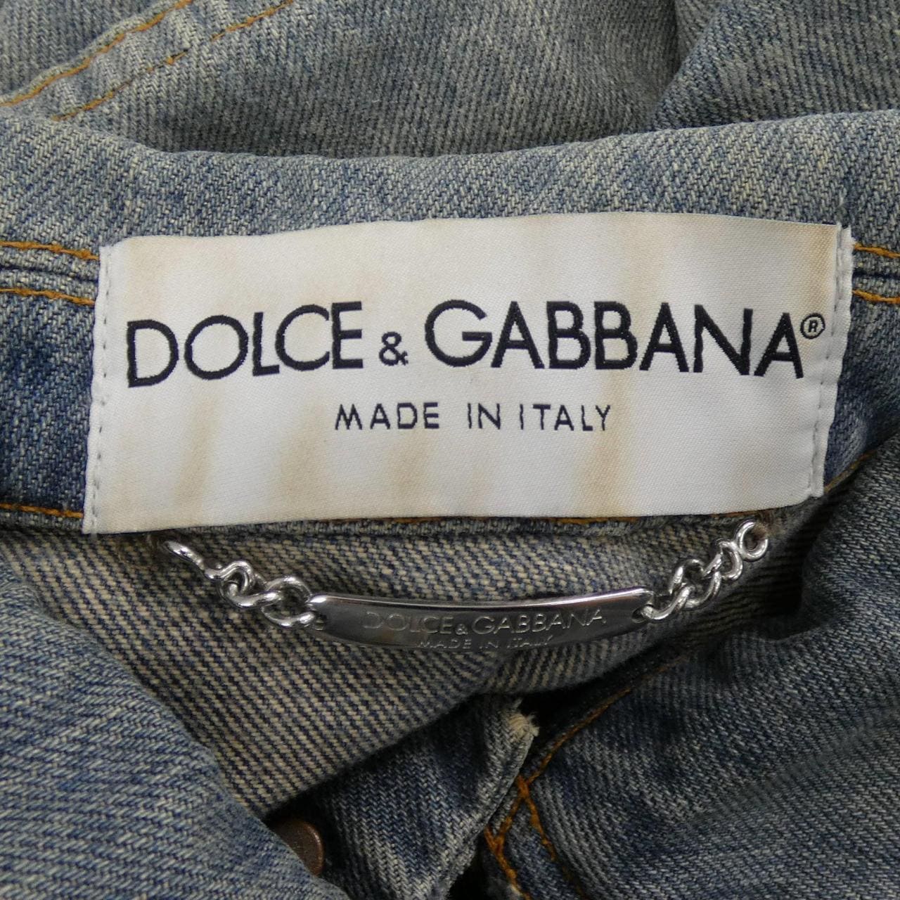 【ヴィンテージ】ドルチェアンドガッバーナ DOLCE&GABBANA デニムジャケット