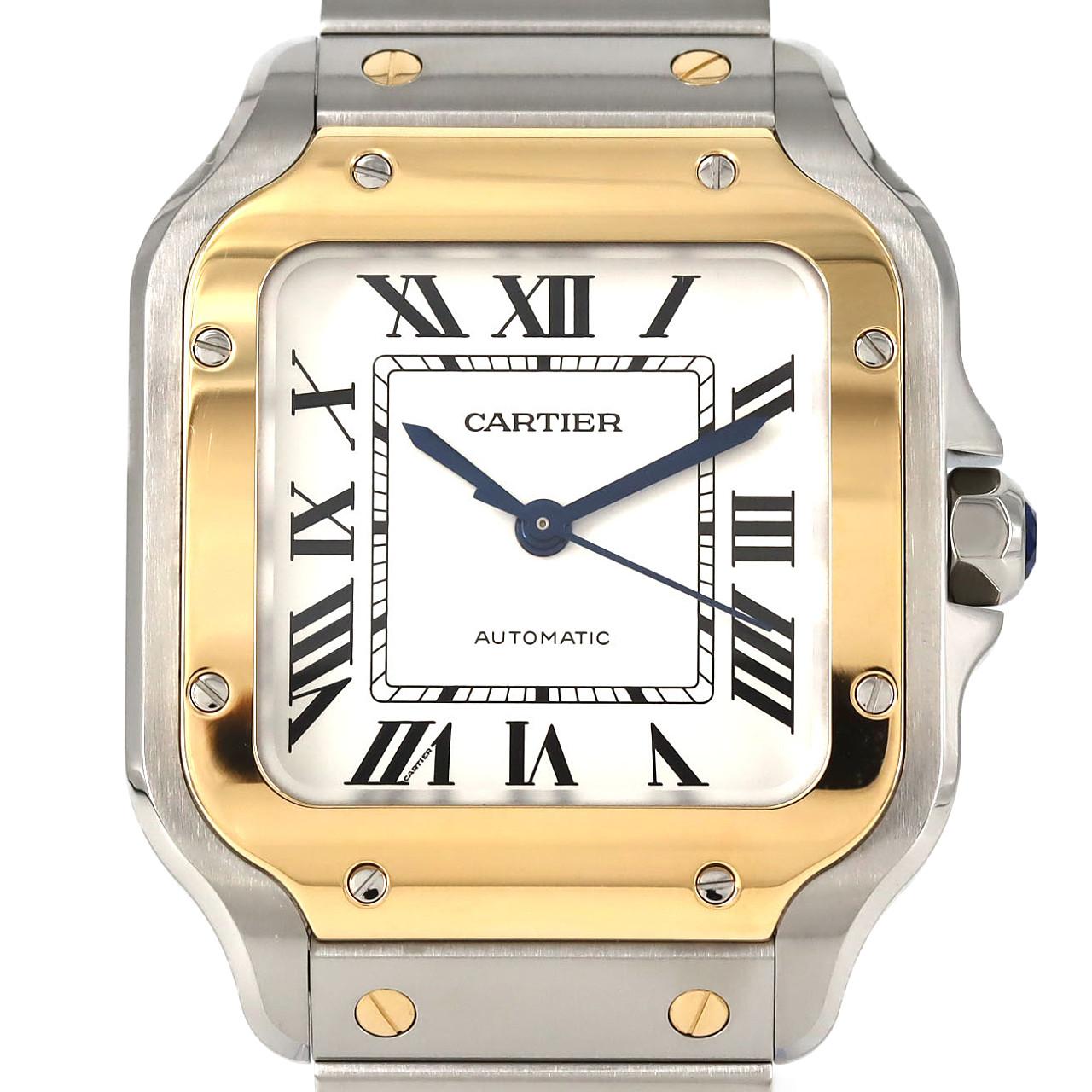 カルティエ サントス･ドゥ･カルティエMM コンビ W2SA0016 SSxYG 自動巻