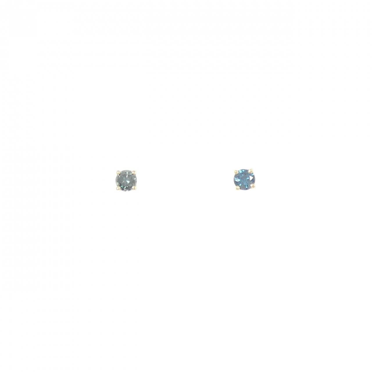 K18YG ダイヤモンド ピアス