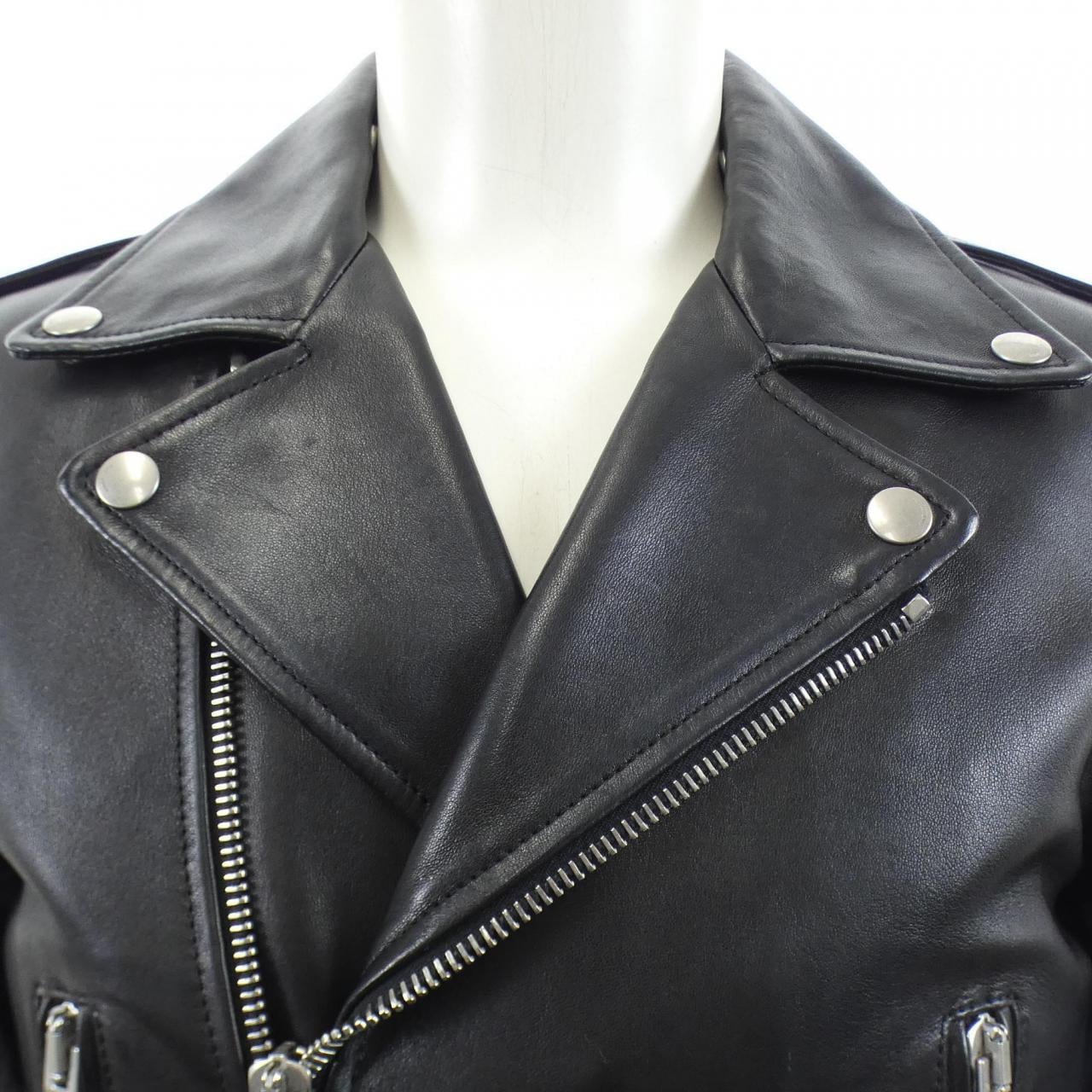 サンローラン SAINT LAURENT 397290 Y5YA1 レザーライダースジャケット