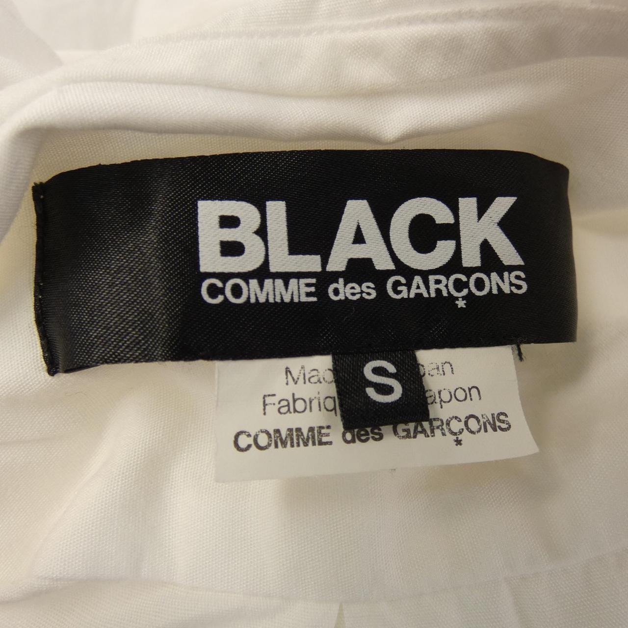 Black Comme des Garcons BLACK GARCONS shirt