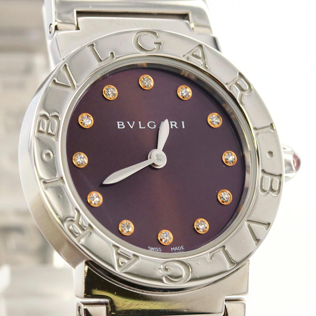 BVLGARI BVLGARI BVLGARI 12P BBL26S/BBL26C7SS/12 SS Quartz