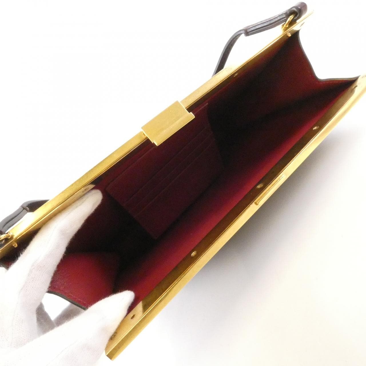 セリーヌ ミニクラスプ 181053ASG(28BX) ショルダーバッグ