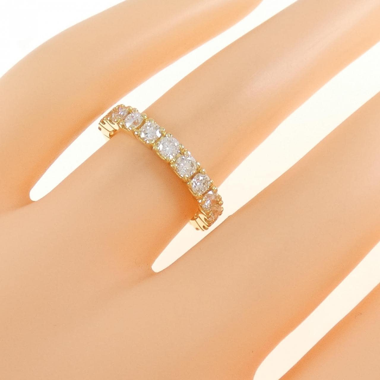 K18YG ダイヤモンド リング 1.00CT