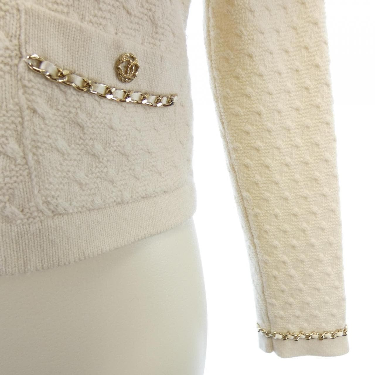 シャネル CHANEL P75724K10893 23B ノーカラージャケット