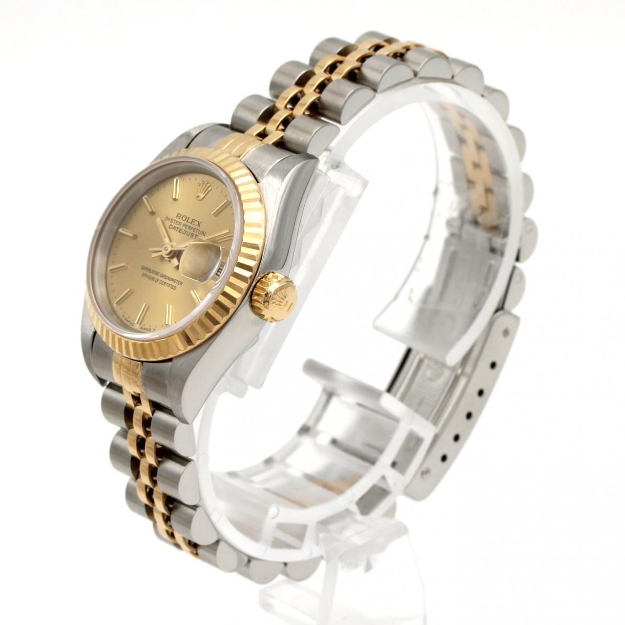 ロレックス デイトジャスト 69173 SSxYG 自動巻 S番