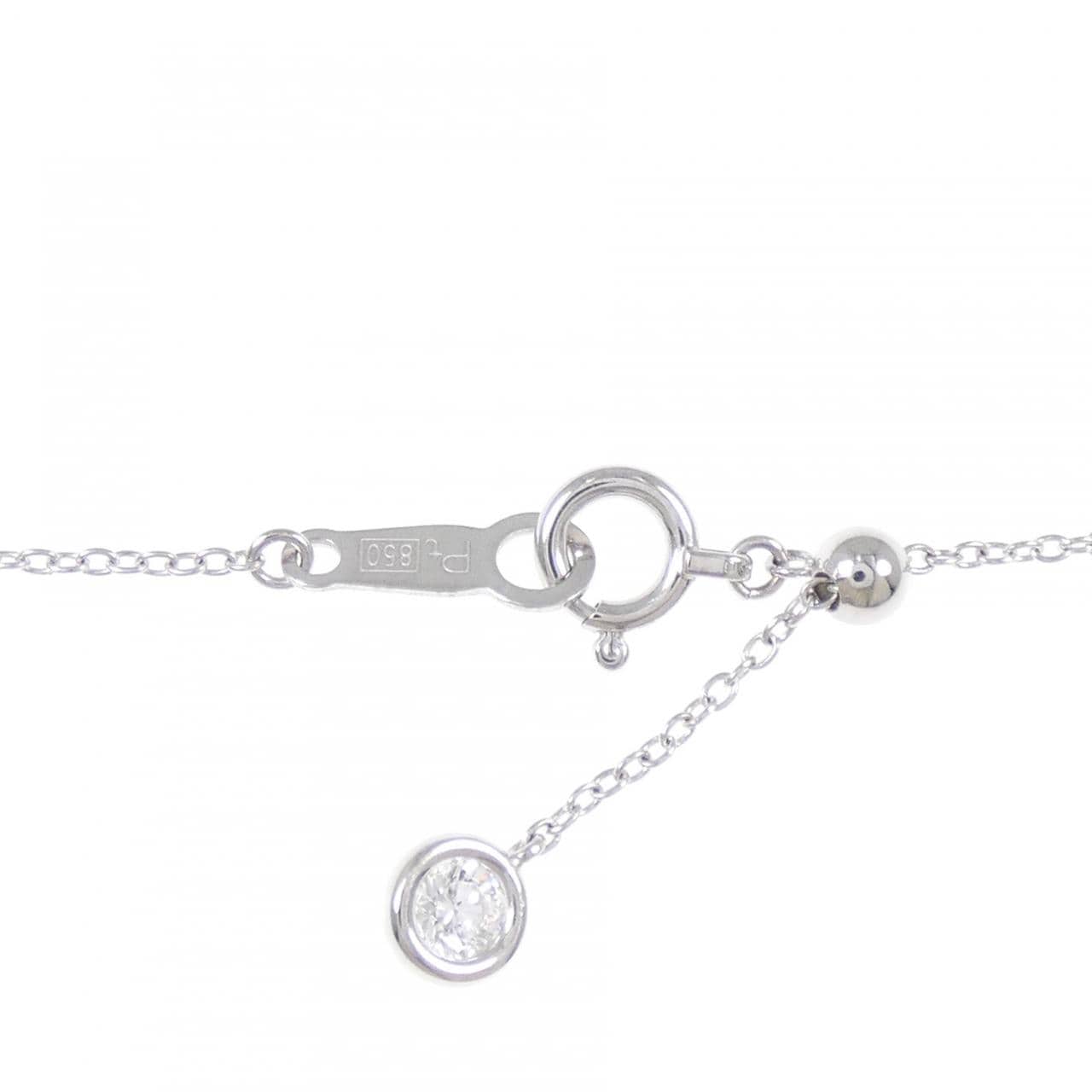 PT900/PT850 クロス ダイヤモンド ネックレス 0.89CT