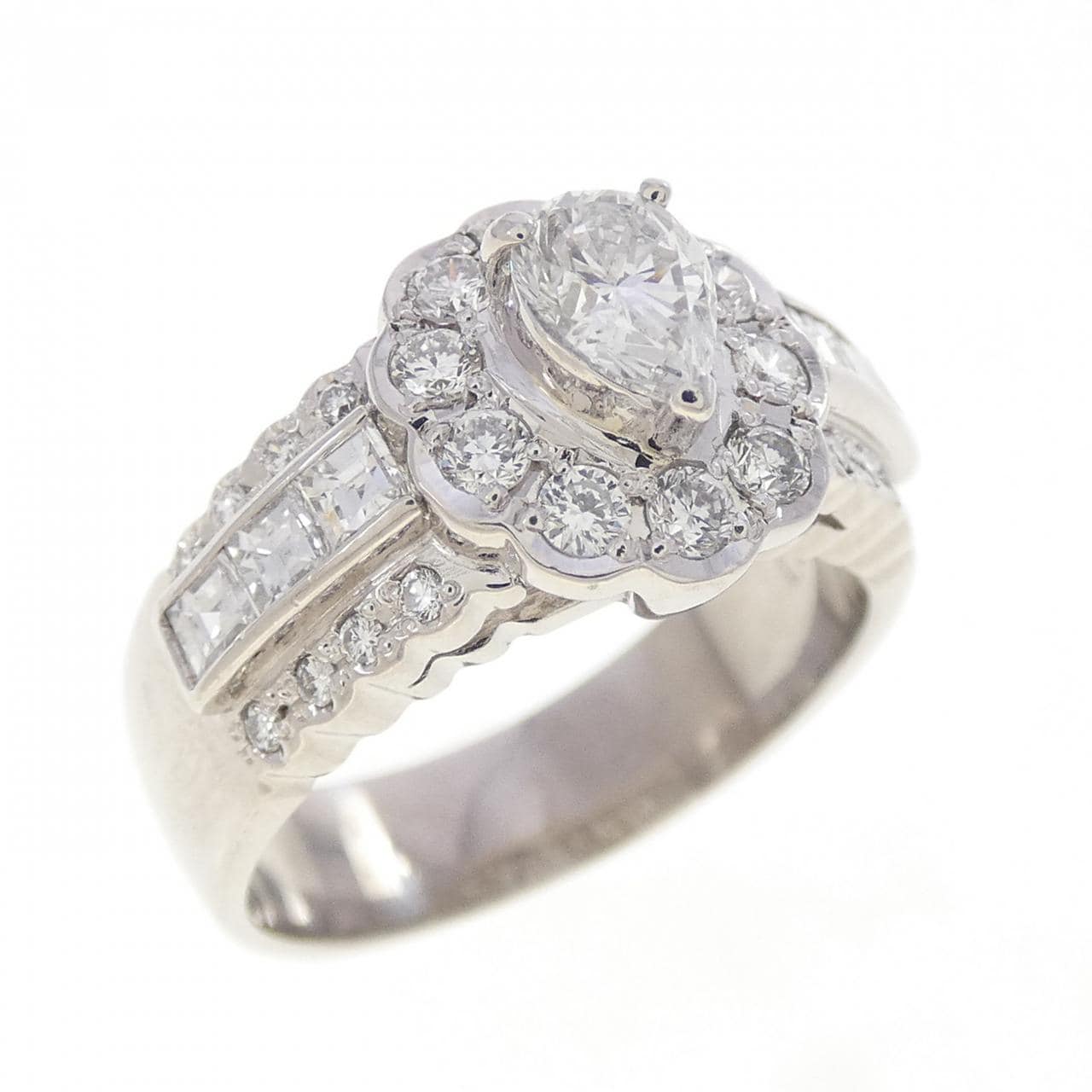 PT900 ダイヤモンド リング 1.21CT