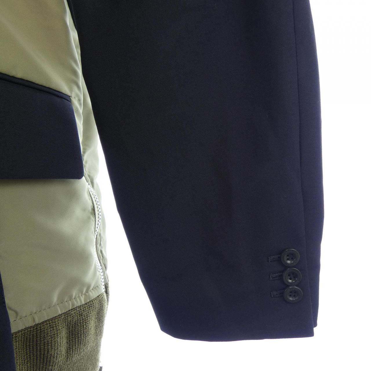 サカイ SACAI SUITING×NYLON TWILL JACKET 24-03266M ジャケット