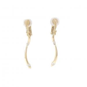 K18YG ダイヤモンド イヤリング 0.10CT