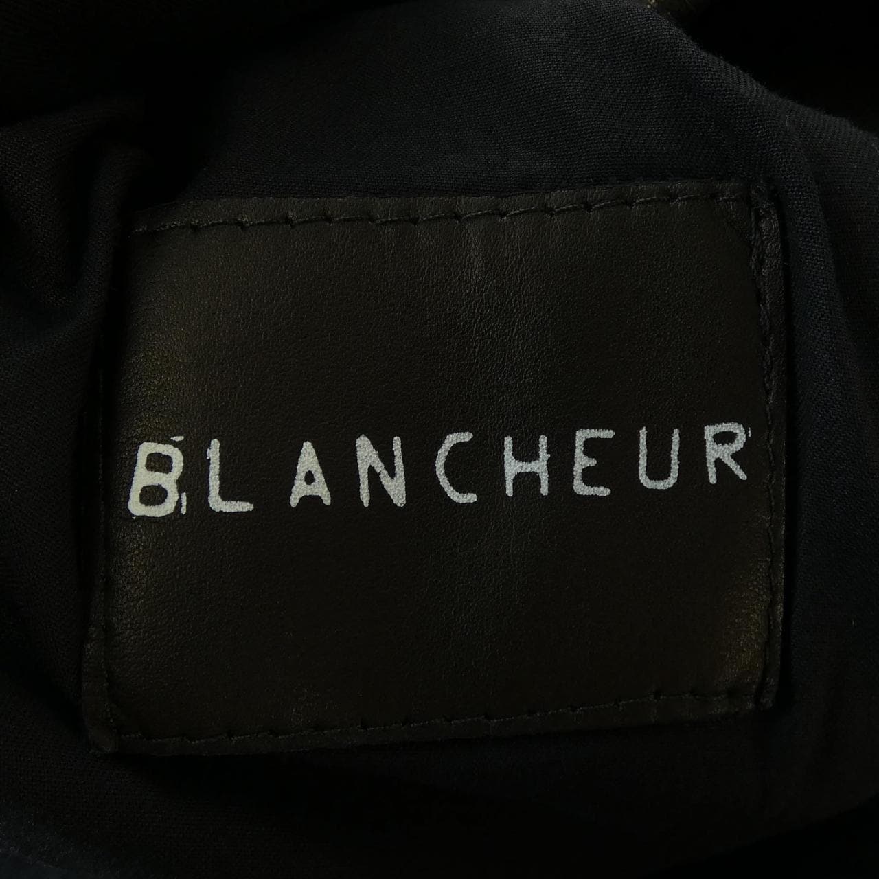 ブランシュール blancheur レザーライダースジャケット
