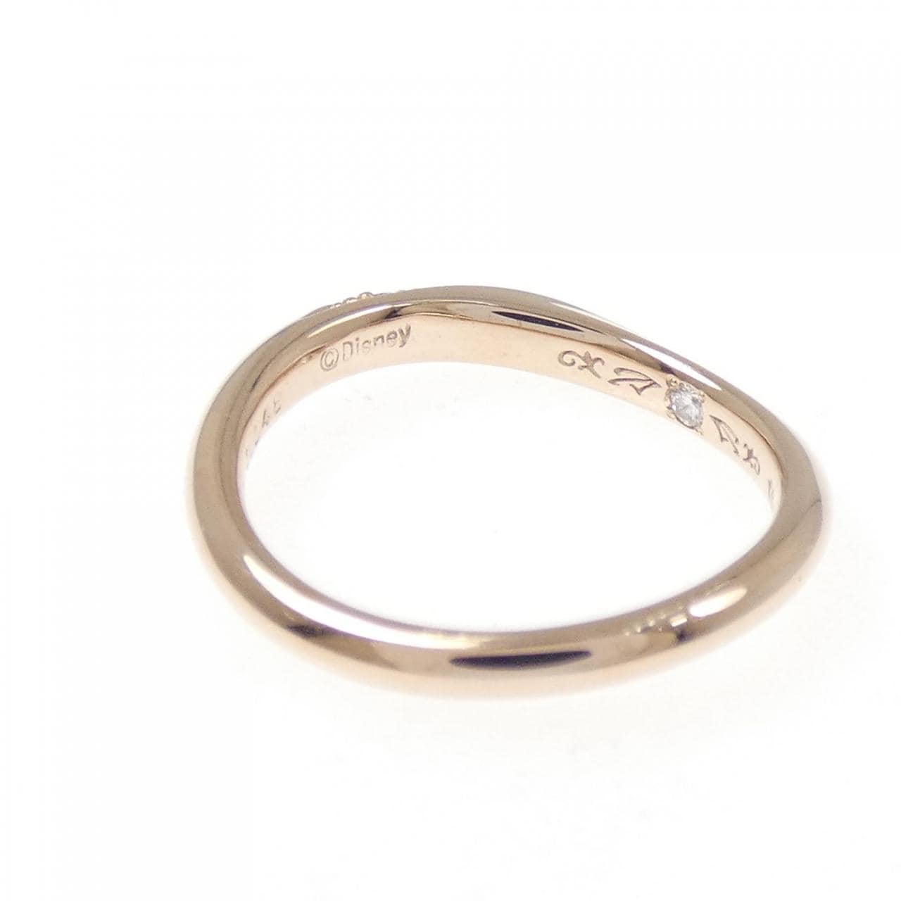 K18PG ダイヤモンド リング 0.048CT