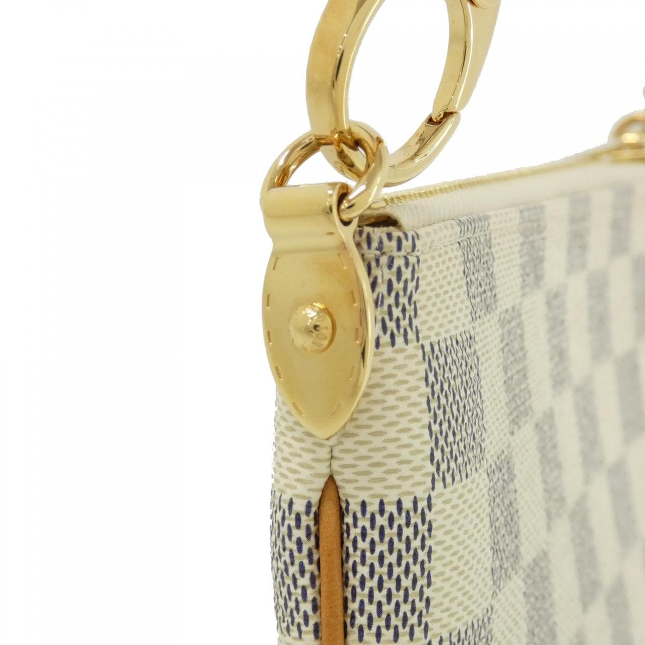 LOUIS VUITTON Damier Azur Pochette Mila MM N60027 配件袋