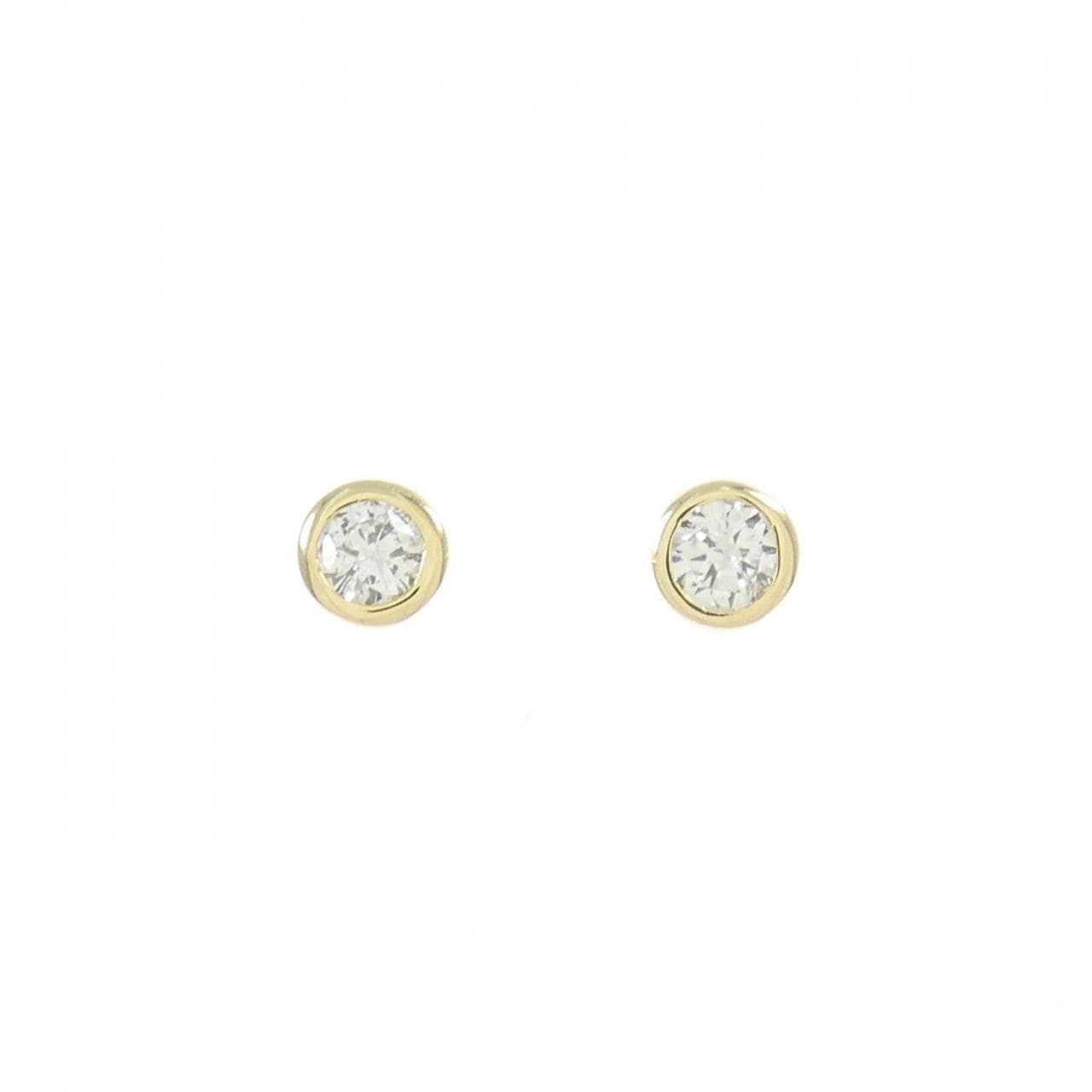 K18YG Diamond earrings 0.20CT