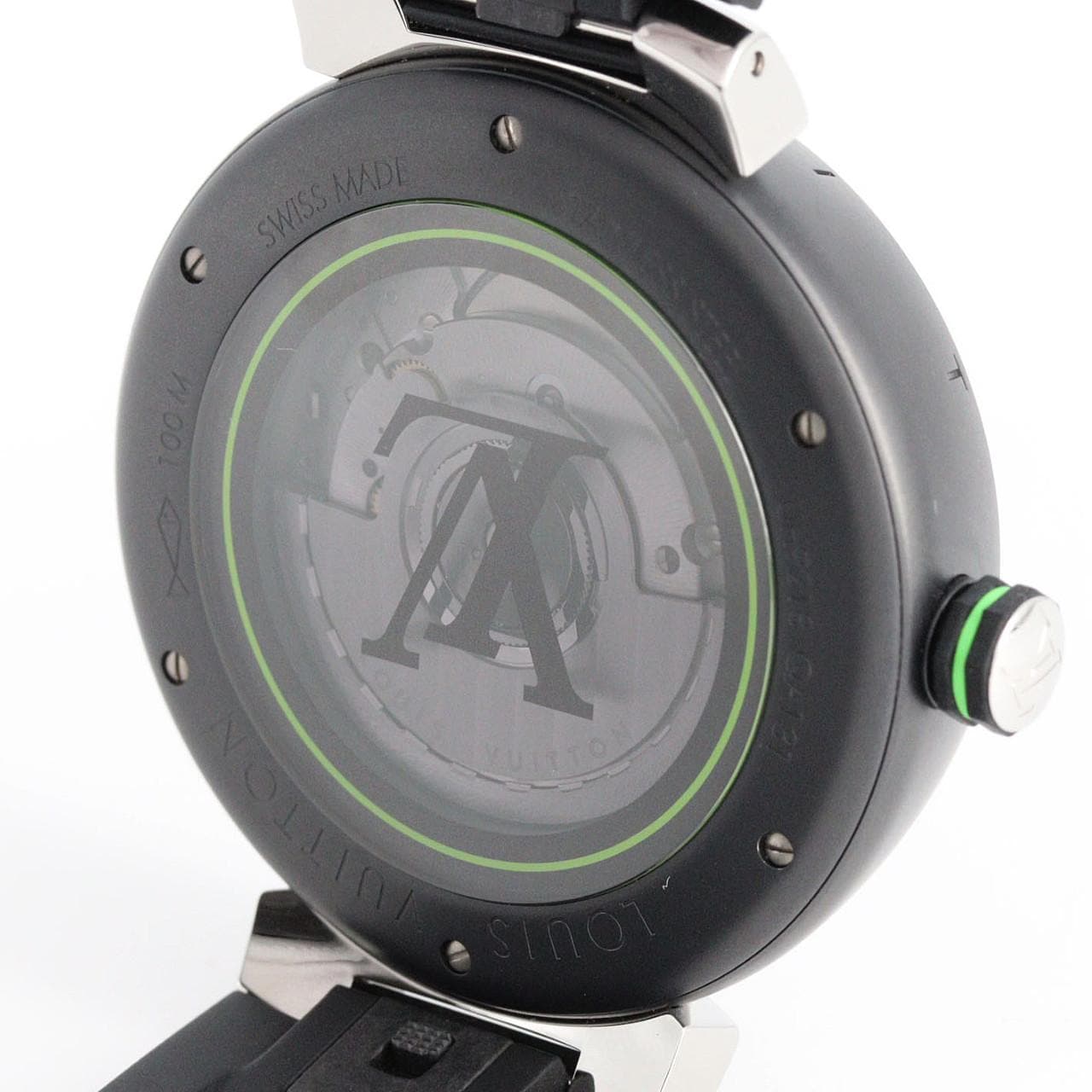 ルイヴィトン タンブール QA131Z SS 自動巻