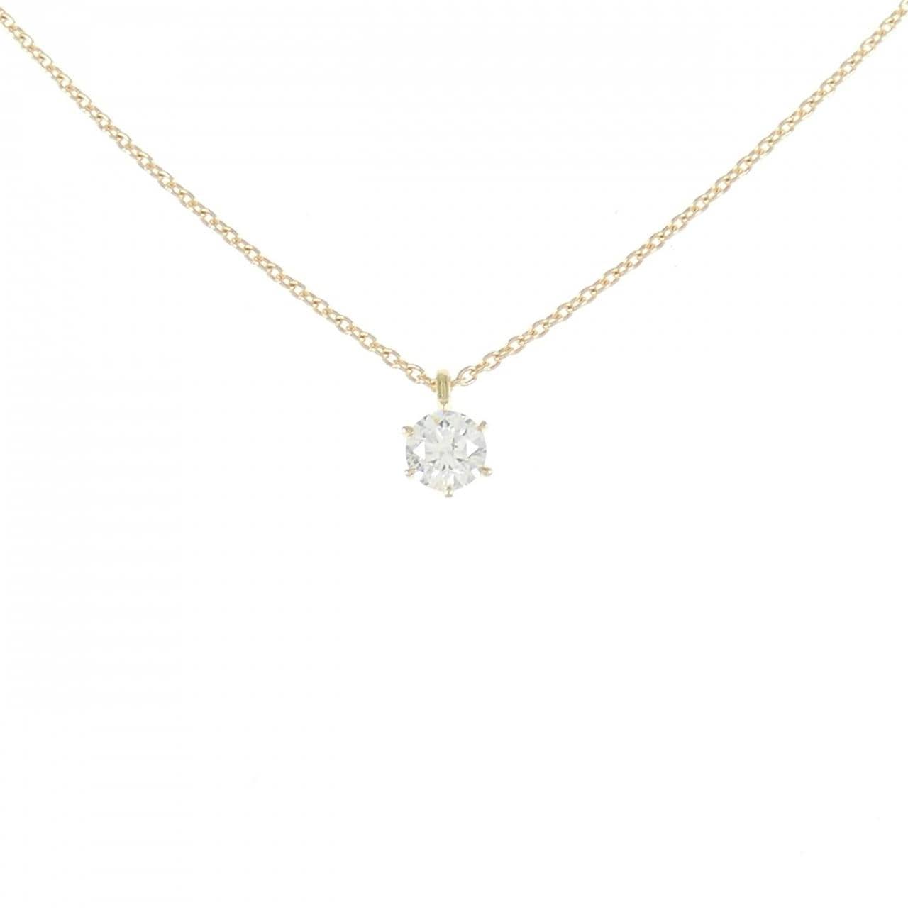 [Remake] K18YG Diamond Necklace 0.204CT G SI2 EXT