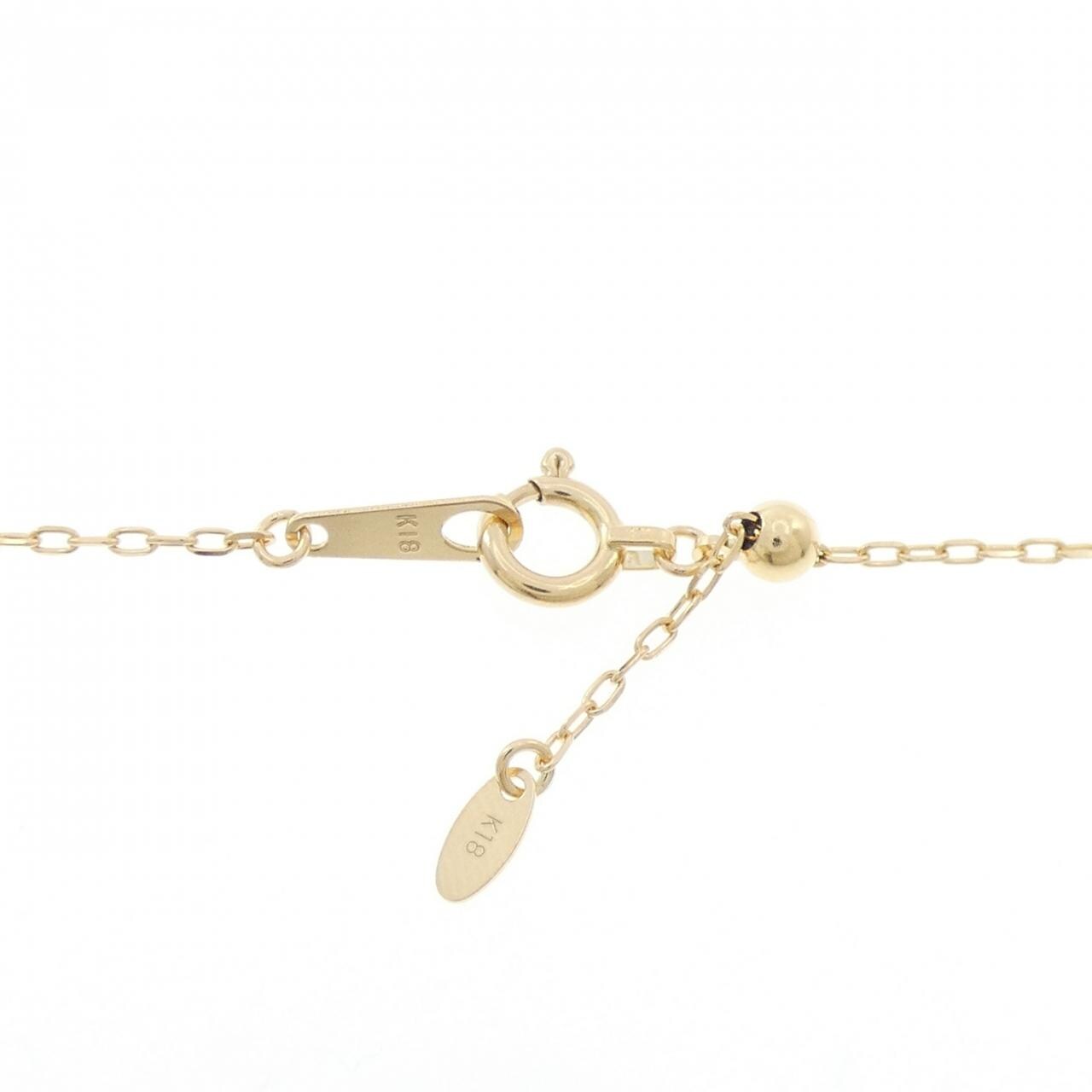 K18YG ダイヤモンド ネックレス 0.30CT