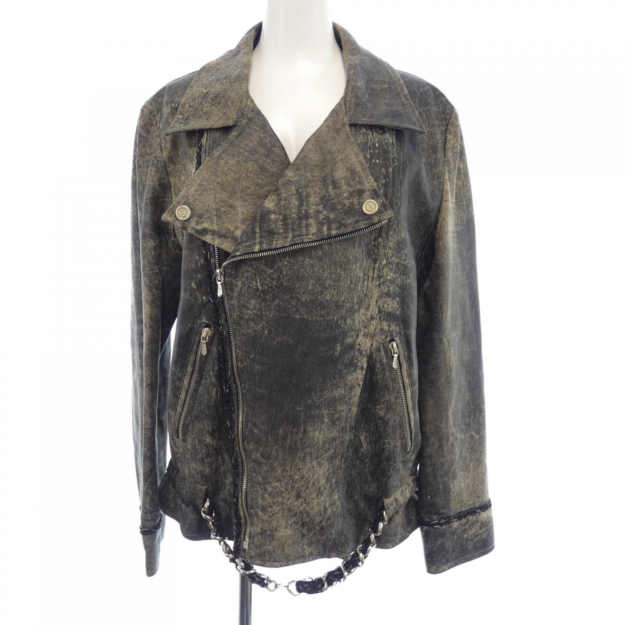 シャネル CHANEL P28729C00006 06P レザージャケット