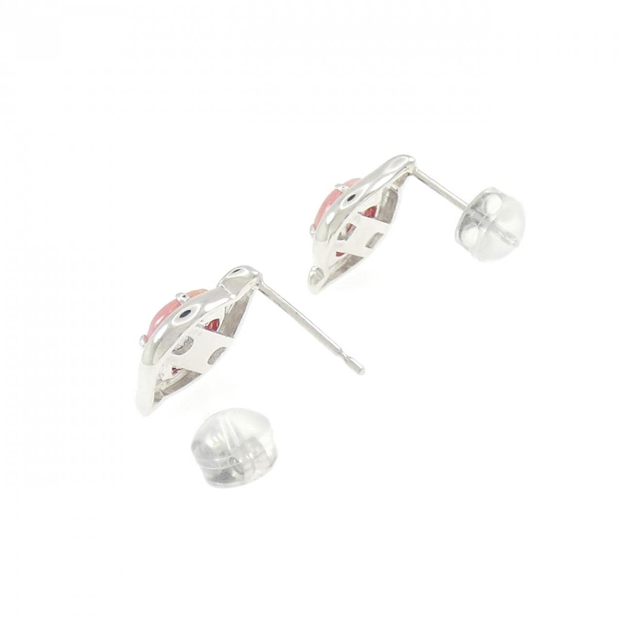 PT900 コンクパール ピアス 1.81CT