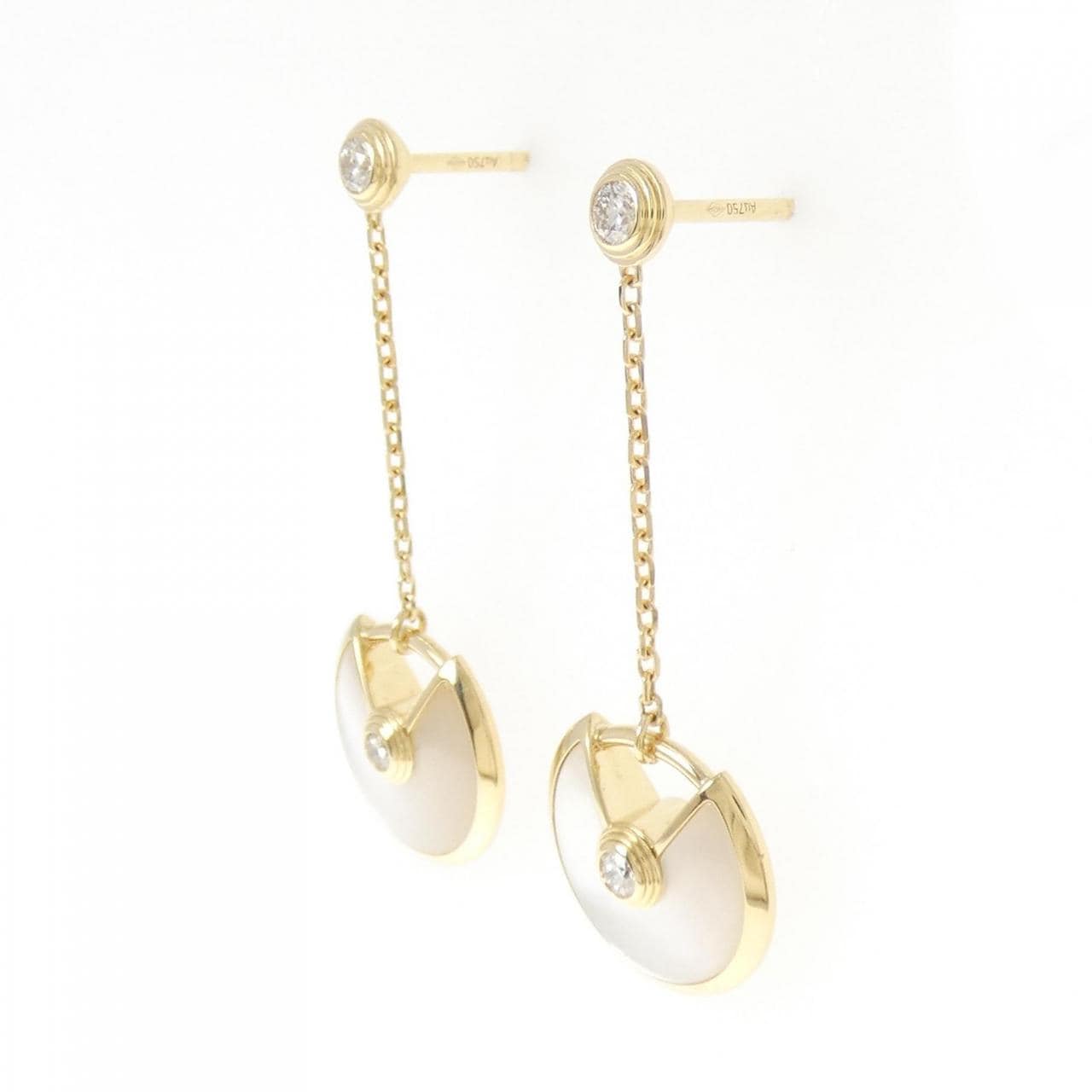 カルティエ アミュレット ピアス