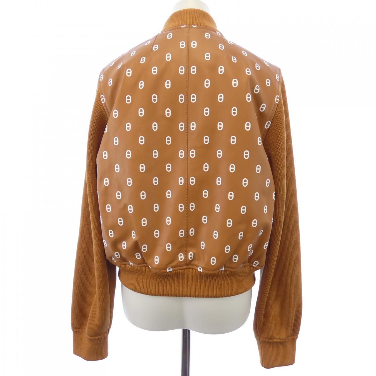 エルメス HERMES CHAINE D'ANCRE 4E1229DT レザージャケット