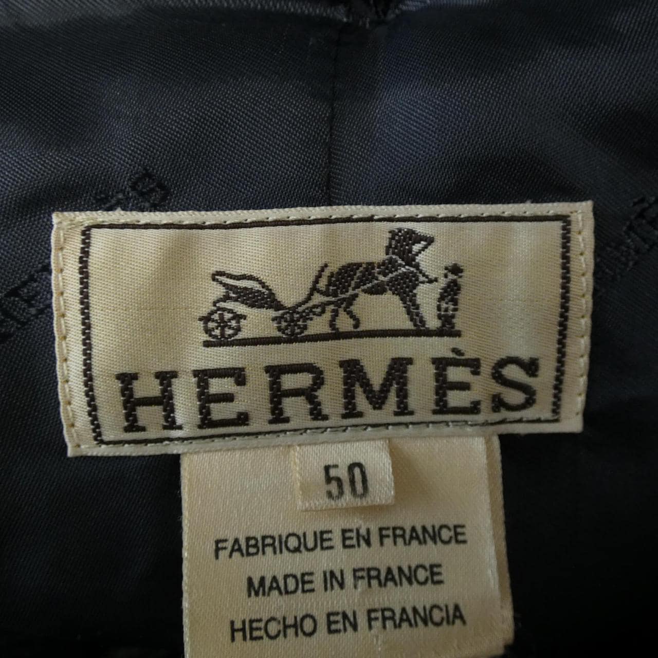 【ヴィンテージ】エルメス HERMES ダッフルコート