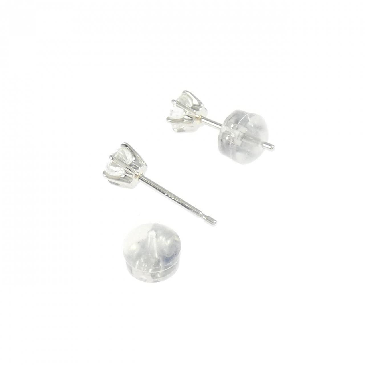 PT900单钻钻石耳环 0.60CT