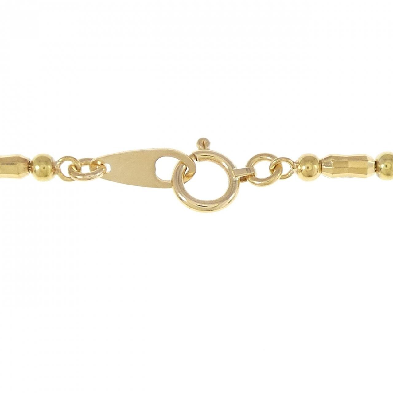 K18YG necklace