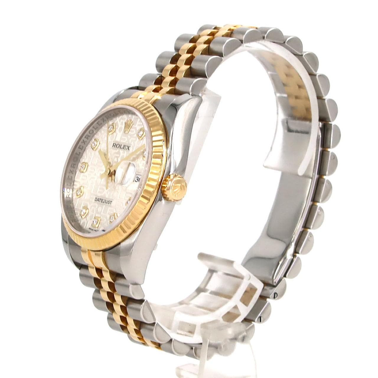【ノーメンテナンス還元価格】ロレックス デイトジャスト 116233G SSxYG 自動巻 Z番