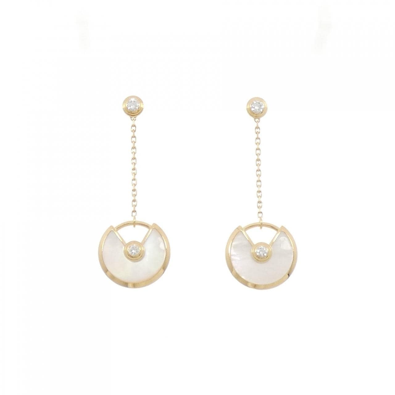 カルティエ アミュレット ピアス