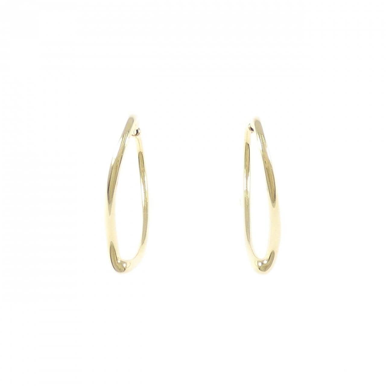 ティファニー オープンハート フープ ピアス