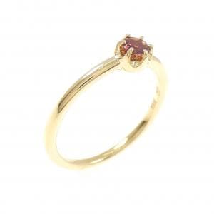 4゜C ガーネット リング