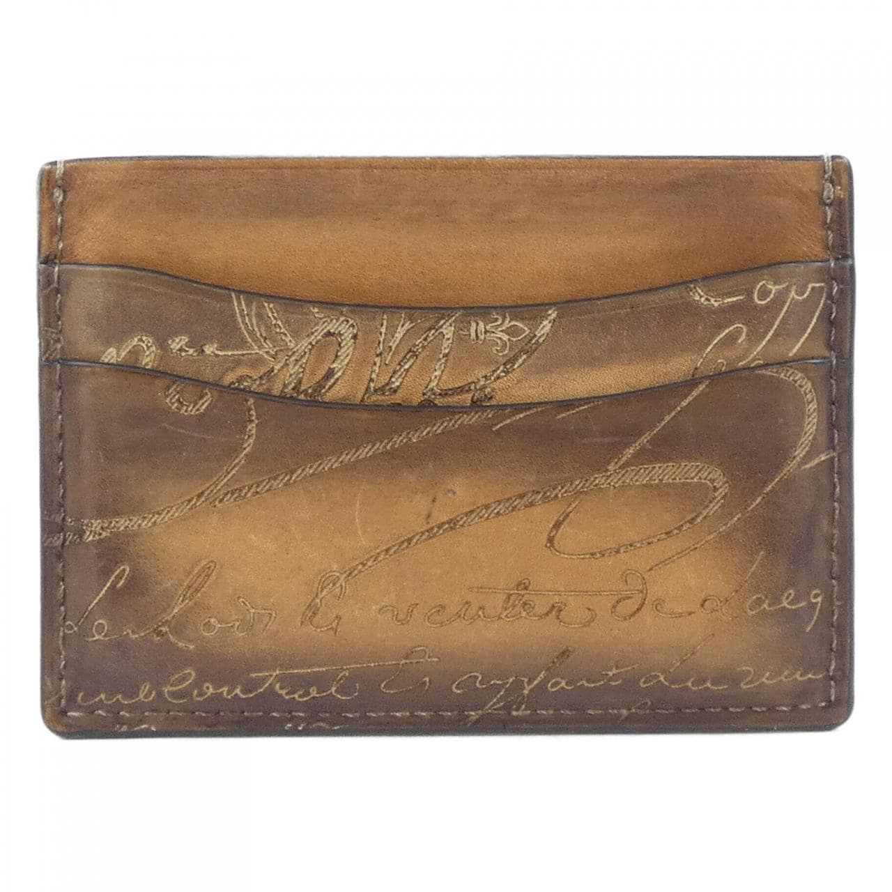 ベルルッティ Berluti バンブーネオスクリットレザー CARD CASE
