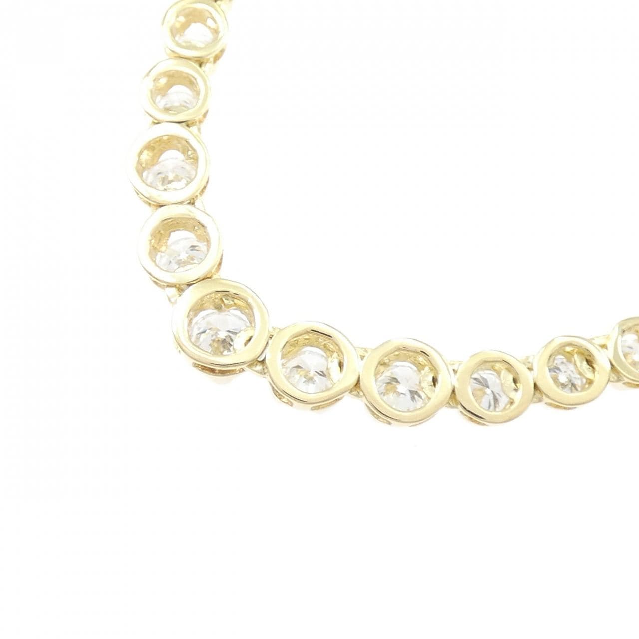K18YG ダイヤモンド ネックレス 5.00CT