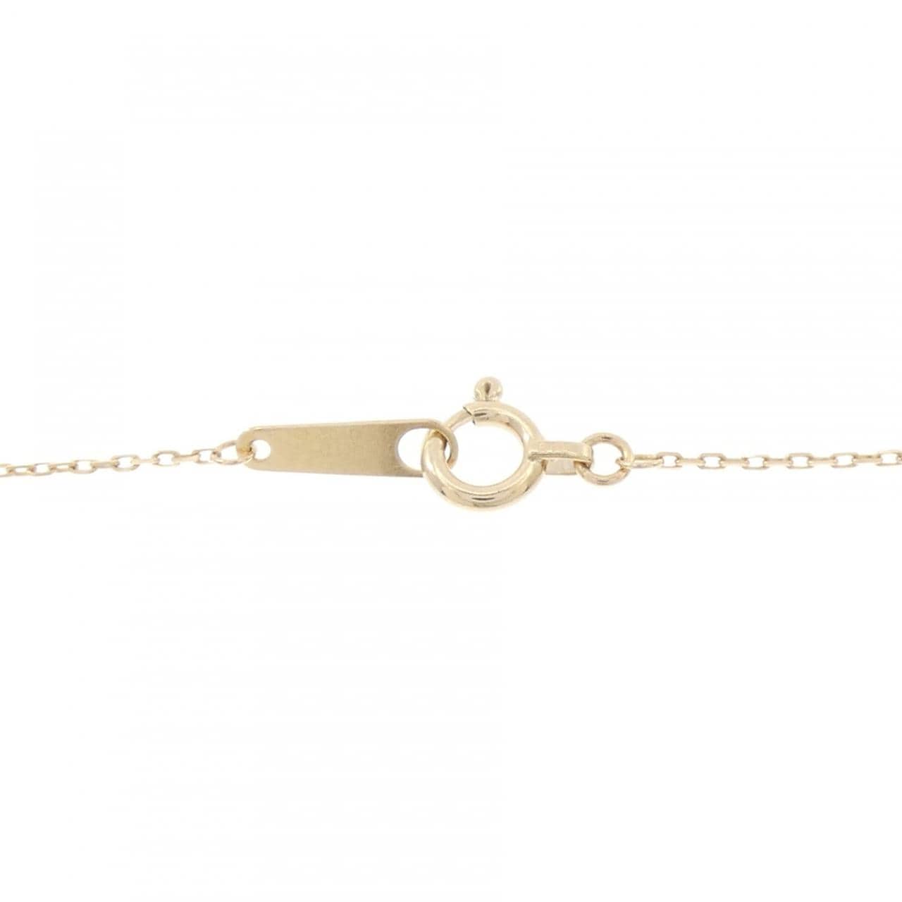 アガット ダイヤモンド ネックレス 0.02CT