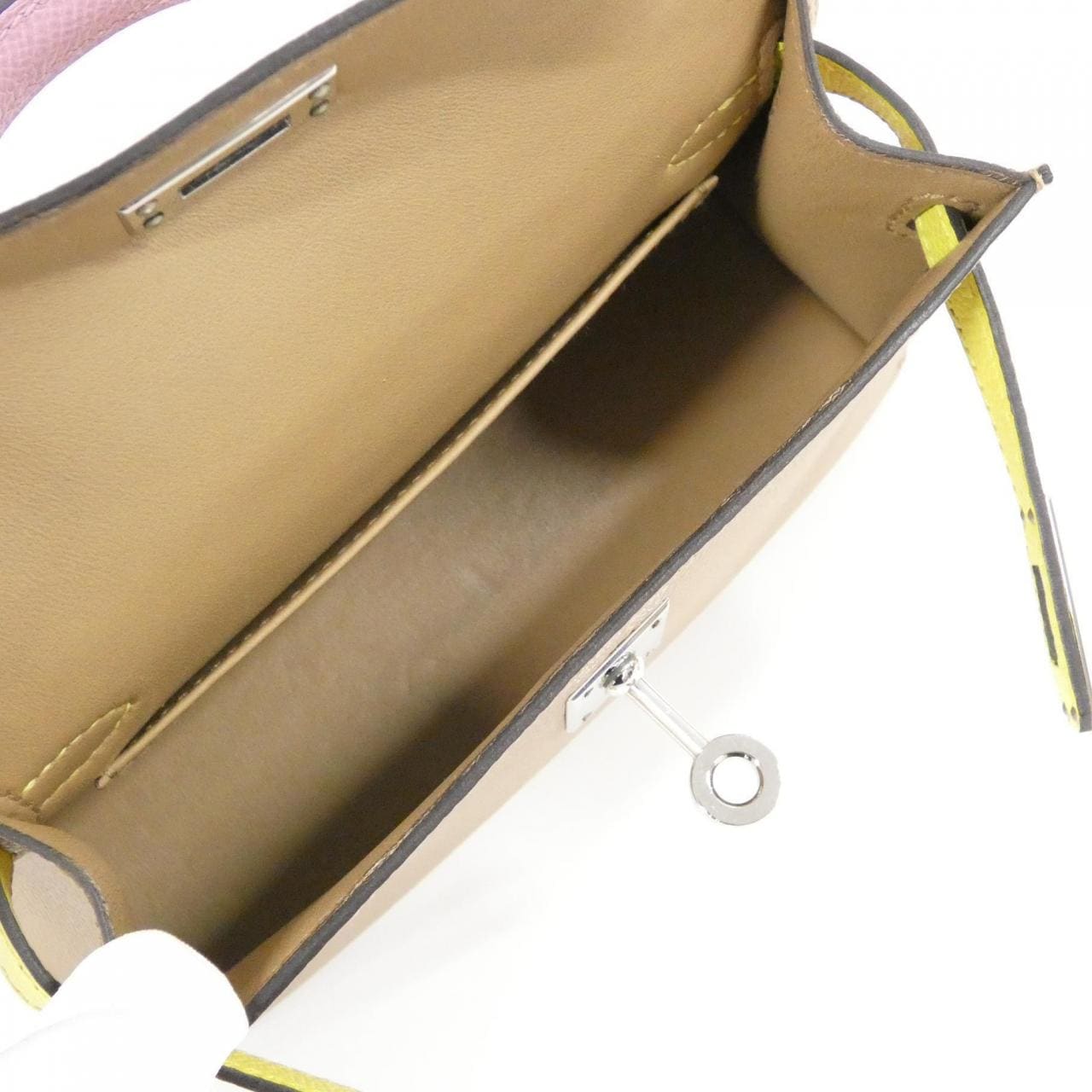 エルメス ミニ ケリー2 トリコロール MINI 082732CK バッグ